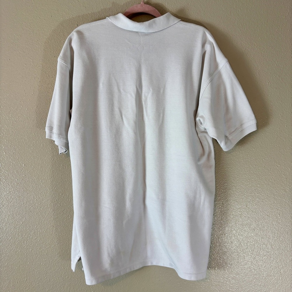 Playa del Carmen Mexico Souvenir White Golf‎ Polo Shirt Miro Men's XL Vacation - Picture 2 of 12